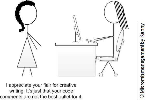 Creative comments