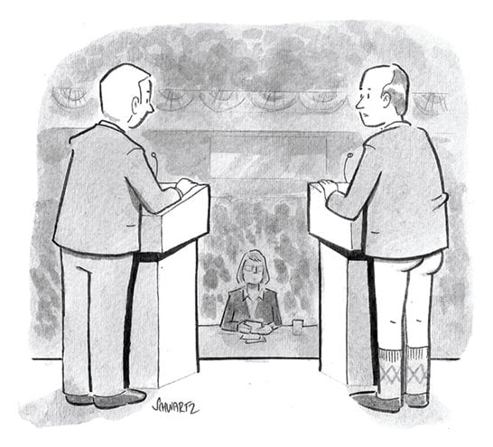 Cartoon Collections inaugural caption contest